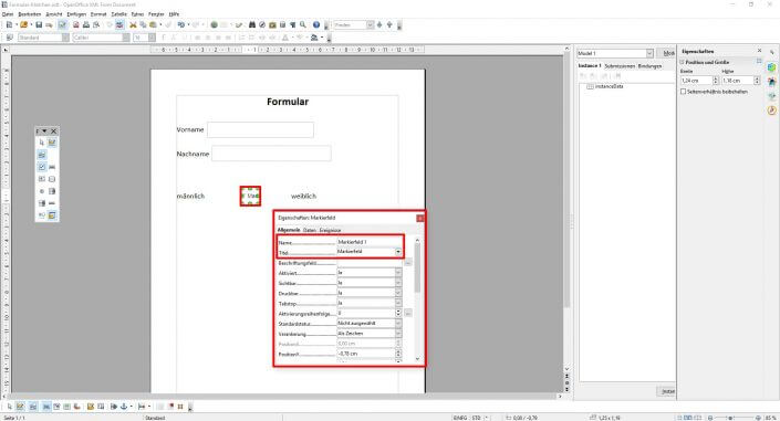 openoffice pdf formular erstellen